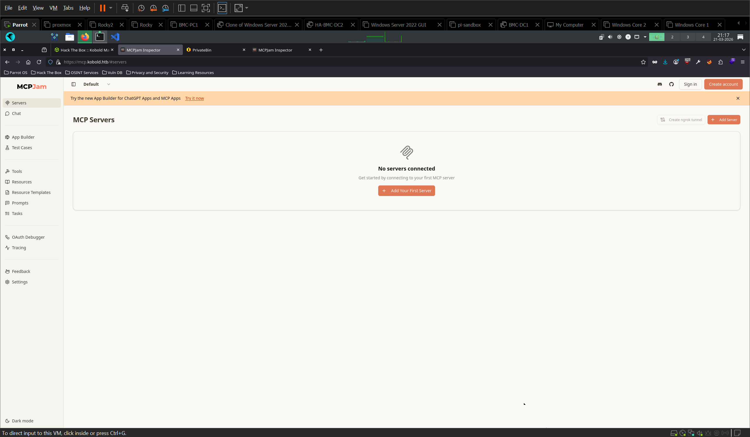 MCPJam Inspector interface